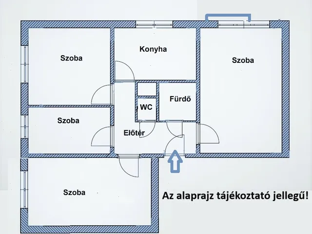 Eladó lakás Győr 68 nm