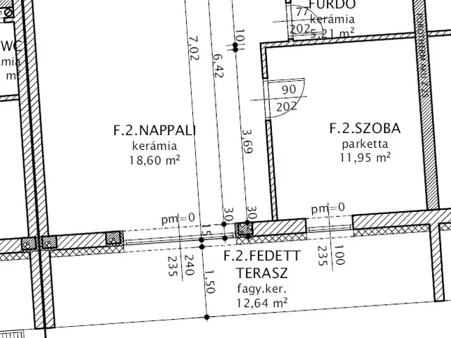 Eladó lakás Jánossomorja 57 nm