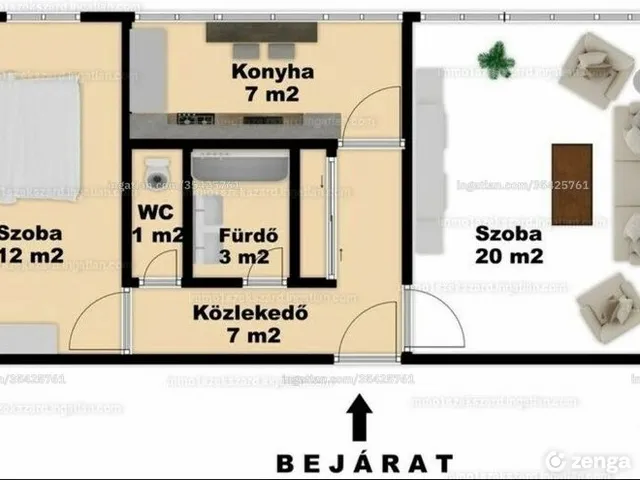 Eladó lakás Szekszárd, Alsóváros 51 nm