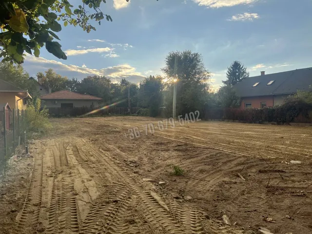 Eladó telek Szigetszentmiklós 1193 nm