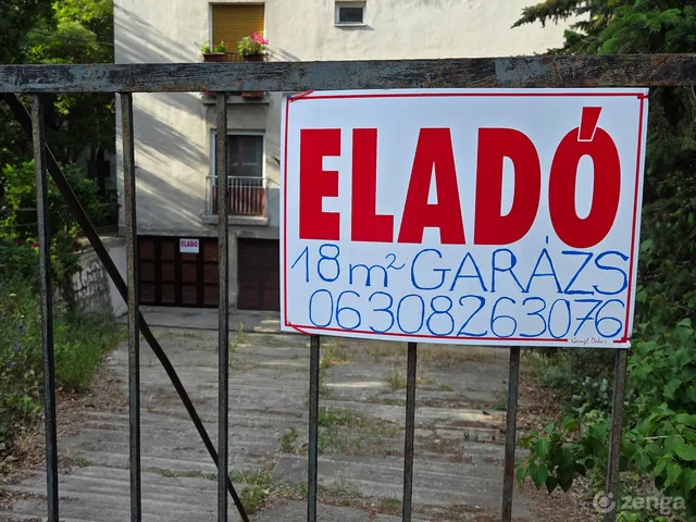 Eladó garázs Budapest II. kerület, Kurucles 18 nm