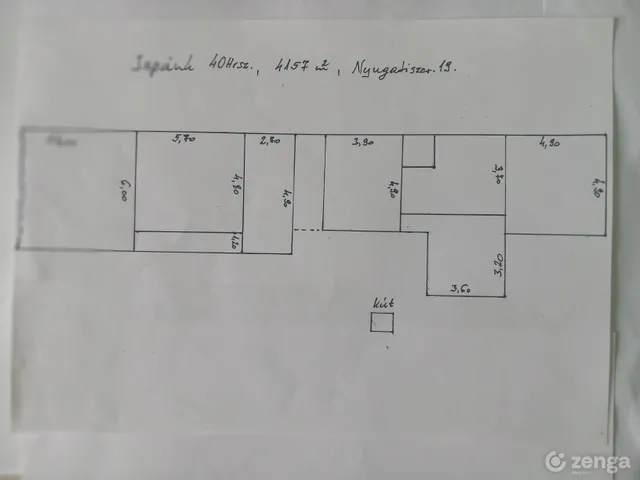 Eladó ház Ispánk 170 nm