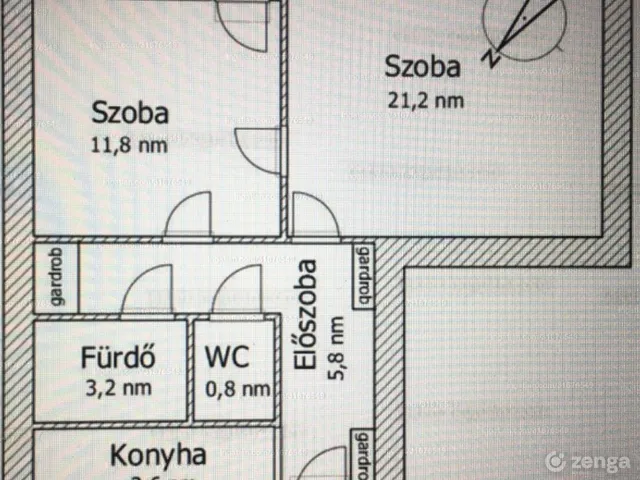 Eladó lakás Budapest X. kerület, Újhegy 50 nm