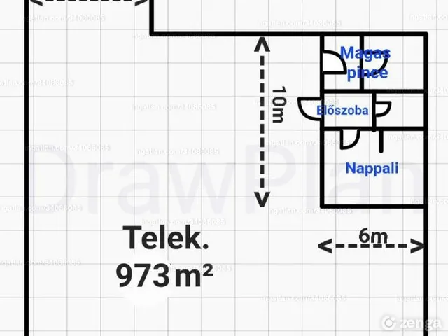 Eladó telek Tapolca 973 nm