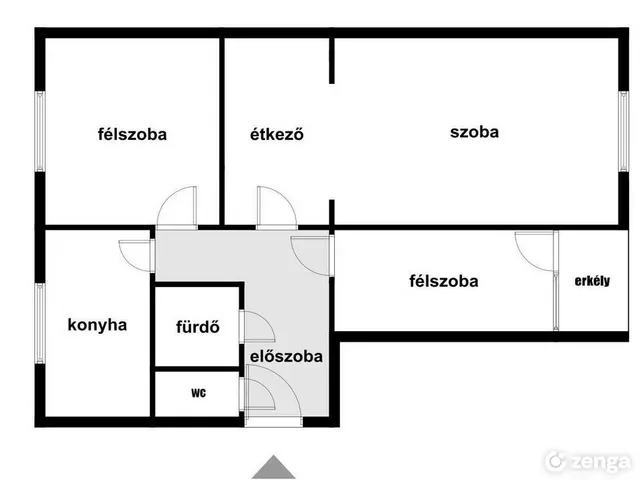 Eladó lakás Veszprém, Jutasi úti lakótelep 62 nm