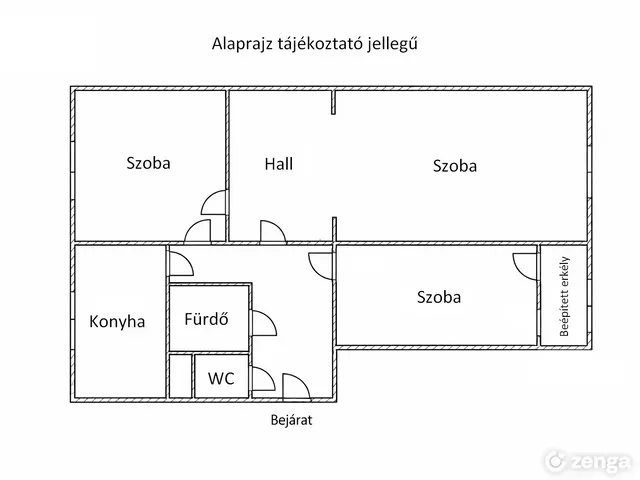 Eladó lakás Győr, Adyváros 62 nm