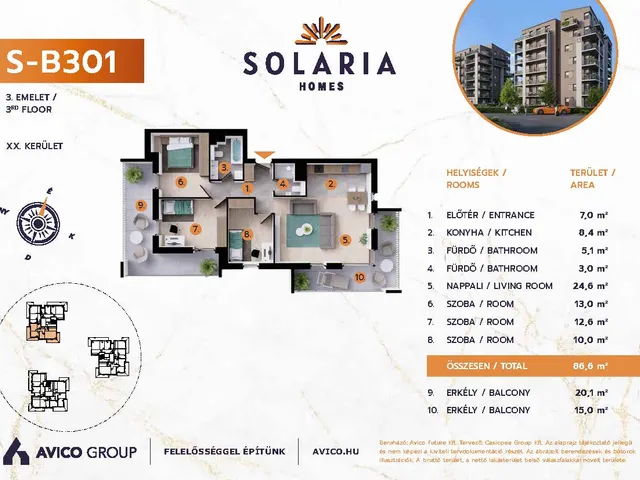 Eladó lakás Budapest II. kerület 87 nm
