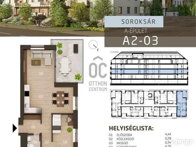 Eladó lakás Budapest XXIII. kerület, Soroksár-Újtelep 69 nm
