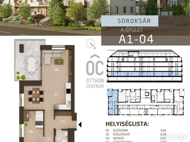 Eladó lakás Budapest XXIII. kerület, Soroksár-Újtelep 70 nm
