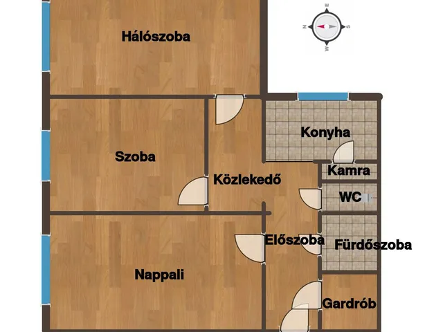Eladó lakás Budapest III. kerület, Óbuda 68 nm
