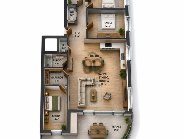 Eladó lakás Budapest II. kerület, Törökvész 122 nm
