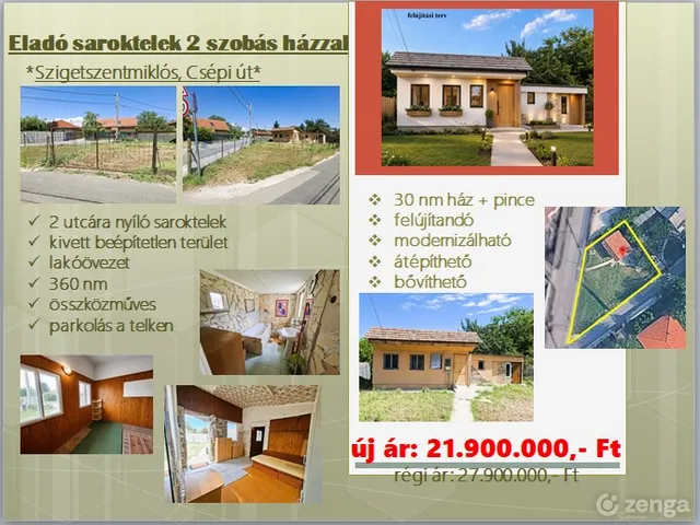 Eladó telek Szigetszentmiklós, Bucka 360 nm
