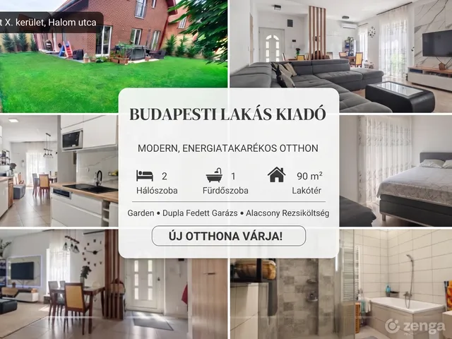 Kiadó lakás Budapest X. kerület, Ligettelek 116 nm