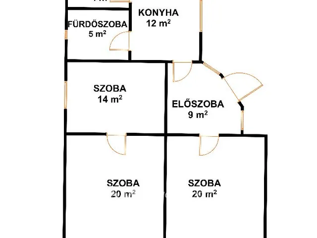 Eladó ház Berettyóújfalu 84 nm