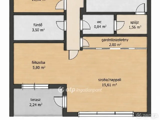 Eladó lakás Szeghalom 54 nm