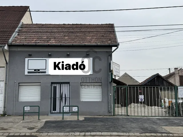 Kiadó kereskedelmi és ipari ingatlan Dunakeszi 40 nm