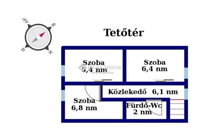 Eladó nyaraló Tatabánya 192 nm