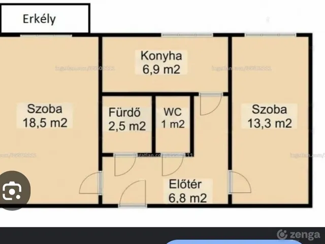 Kiadó lakás Dunaújváros, Római városrész 52 nm