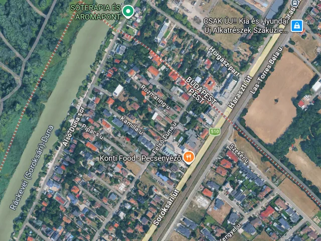 Eladó ház Dunaharaszti, Felső-Duna utca 100. 458 nm