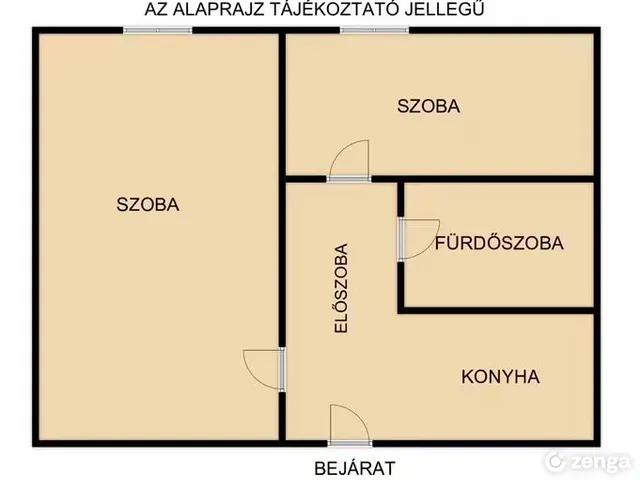 Eladó lakás Tatabánya, Újváros 35 nm