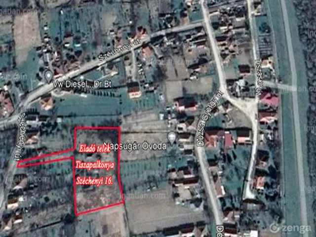 Eladó telek Tiszapalkonya, Széchenyi 16 5500 nm