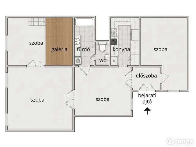 Eladó lakás Budapest VII. kerület, Belső-Erzsébetváros 85 nm
