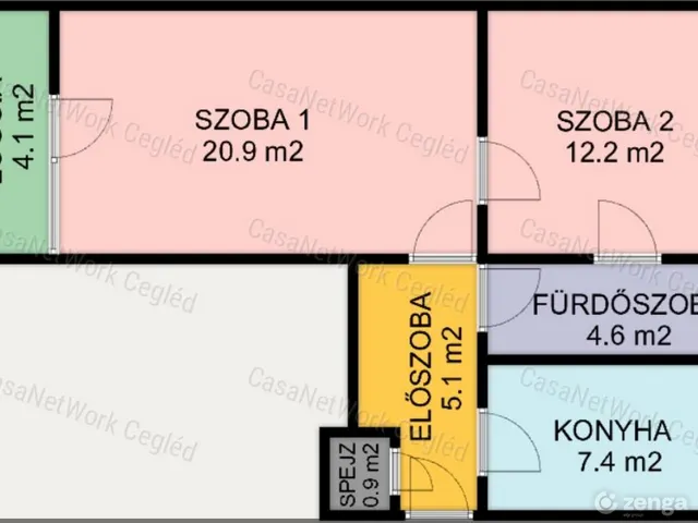 Eladó lakás Szolnok 54 nm
