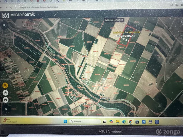 Eladó mezőgazdasági ingatlan Mezőberény 14392 nm
