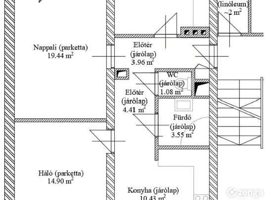 Kiadó lakás Veszprém, Újtelep, Haszkovó u. 8/B. 77 nm
