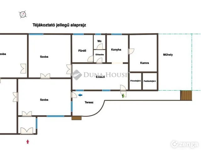 Eladó ház Kalocsa, Hunyadi János utca 200 nm