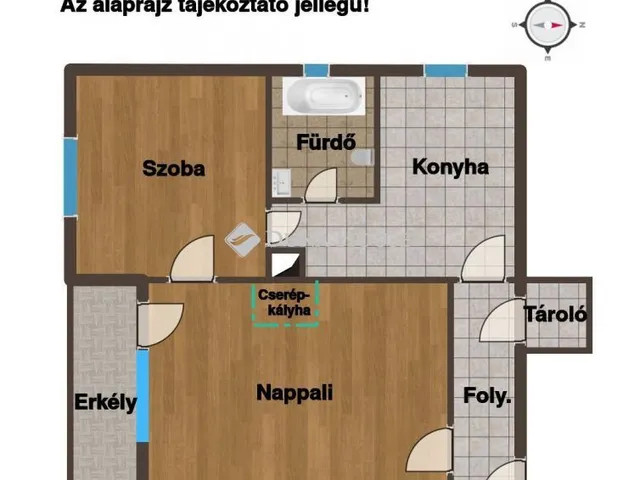 Eladó lakás Kalocsa 50 nm