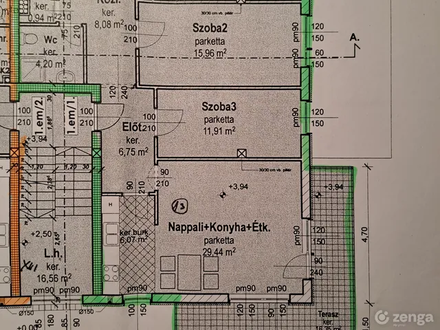 Eladó lakás Budapest XIV. kerület, Alsórákos 101 nm