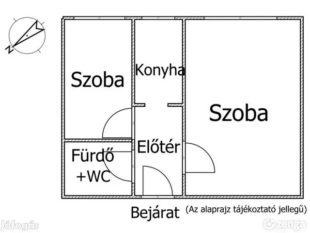 Eladó lakás Pécs, Kertváros 35 nm