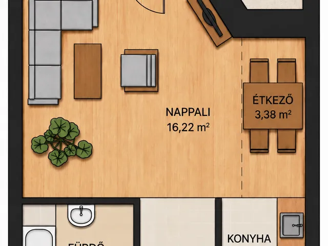 Eladó lakás Budapest XIV. kerület, Herminamező, Gyertyán utca 33 nm