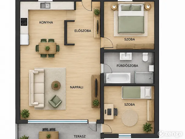 Eladó lakás Budapest XV. kerület, Rákospalota, POZSONY UTCA 7/B. 51 nm