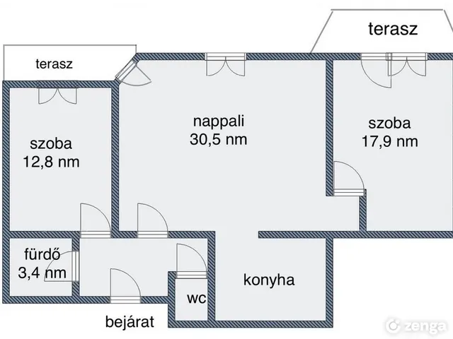 Eladó lakás Budapest XIX. kerület, Kispest 80 nm