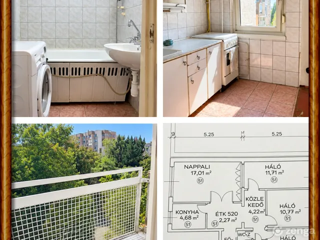 Eladó lakás Budapest IV. kerület, Újpest 72 nm