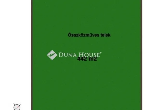 Eladó telek Dunaharaszti 442 nm