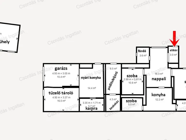 Eladó ház Nemesvámos, Kossuth Lajos utca 70 nm