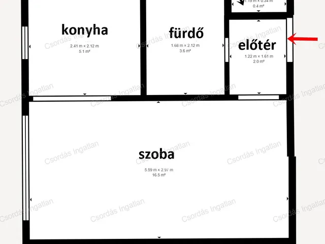 Eladó lakás Veszprém, Bakonyalja, Vécsey Károly utca 32 nm