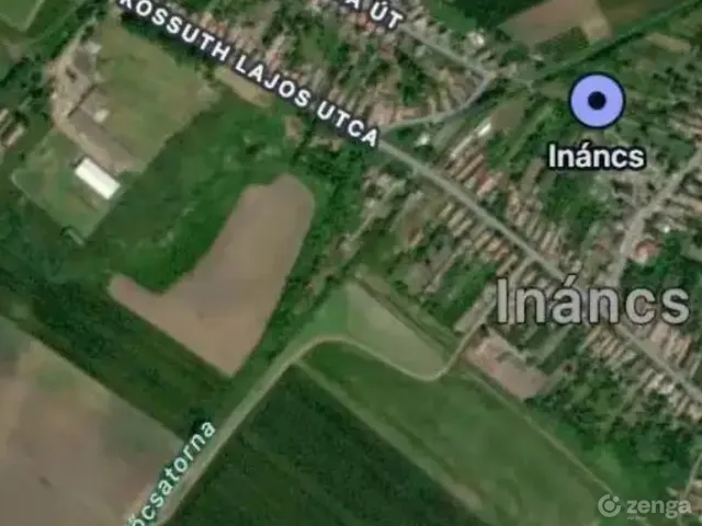 Eladó telek Ináncs 1960 nm
