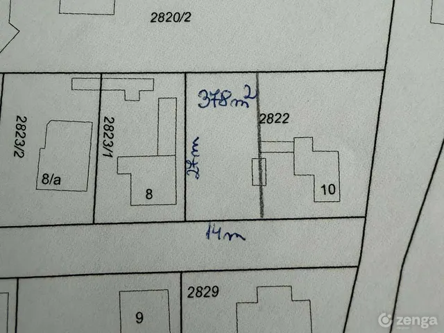 Eladó telek Vecsés, Halmitelep 378 nm