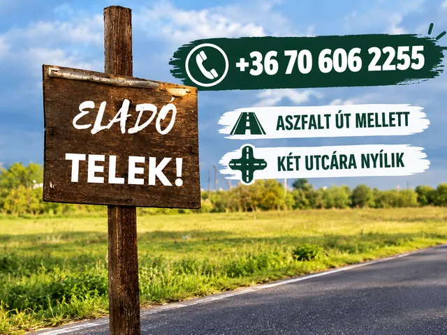 Eladó telek Nyíregyháza, Sóstóhegy 701 nm
