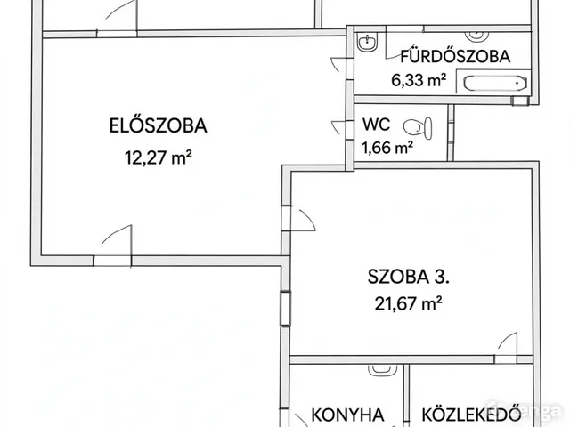 Eladó lakás Budapest VI. kerület 110 nm