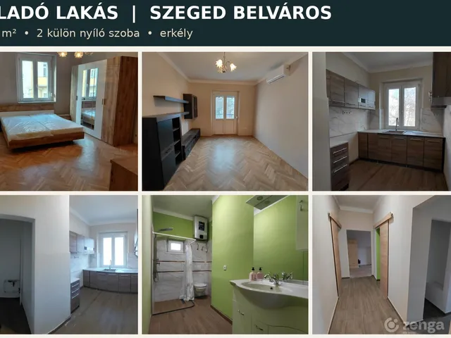 Eladó lakás Szeged, Belváros 54 nm