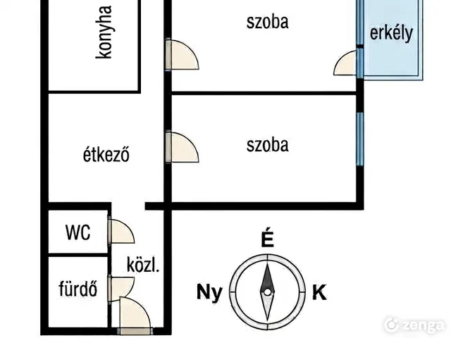 Eladó lakás Debrecen, Újkert 54 nm