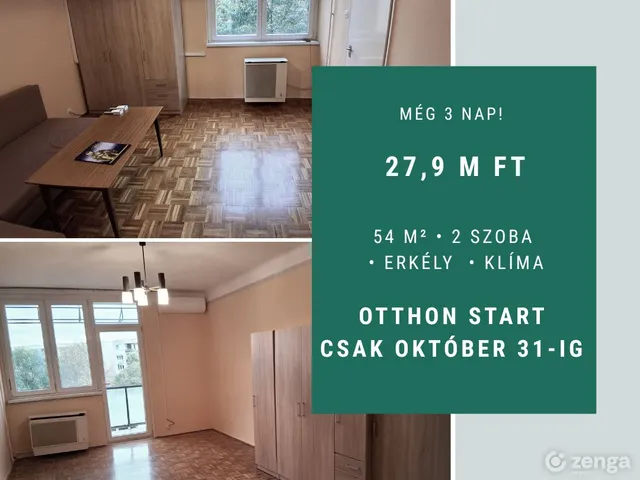 Eladó lakás Szolnok, Meggyesitelep 54 nm