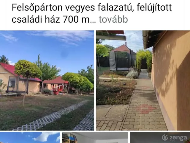Eladó ház Szentes, Felsőpárt 50 nm