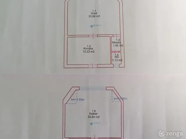 Eladó kereskedelmi és ipari ingatlan Dunakeszi, Alag 78 nm