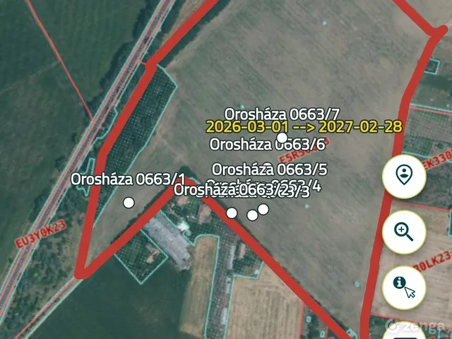 Eladó mezőgazdasági ingatlan Orosháza 60639 nm